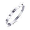 Stainless Steel Hook Cable Bracelet