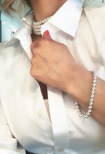Silver Beaded Bracelet - Image 3