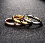 Stainless Steel Stackable Rings - Image 3