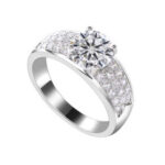 Beautiful Pave CZ Ring