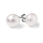 .925 Sterling Silver Freshwater Pearl Earrings