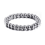 Stainless Steel Silver Ball Beads Bracelet