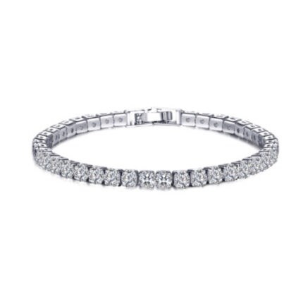 Silver Tennis Bracelet