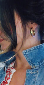 Gold Hoop Earrings - Image 4