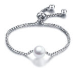 Adjustable Pearl Bracelet