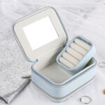 Traveling Jewelry Box Blue - Image 2