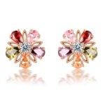 Colorful Flower Earrings