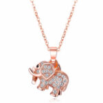 Elephant Pendant Necklace
