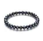 Freshwater Pearl Bracelet Navy