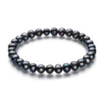Freshwater Pearl Bracelet Navy