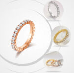 Gold Eternity Ring - Image 2