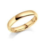Stainless Steel Gold Ring