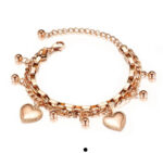 Heart Charm Bracelet - Image 2