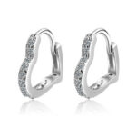 Heart Hoop Earrings