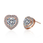 Heart Stud Earrings