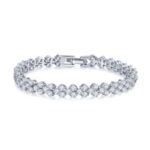Heart Tennis Bracelet