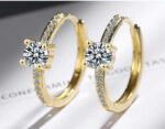 Hoop Diamond Ring Earring - Image 2