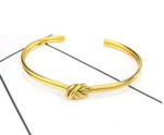 Knotted Cuff Bracelet - Image 3