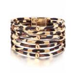 Leopard Magnetic Bracelet