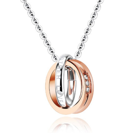 2 Interlock Love Necklace