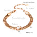 Mesh Butterfly Bracelet - Image 3