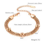 Mesh Flower Bracelet - Image 2