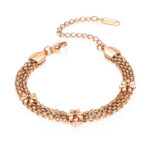 Mesh Flower Bracelet