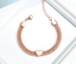 Mesh Heart Bracelet - Image 4