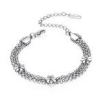 Mesh Flower Bracelet - Image 3