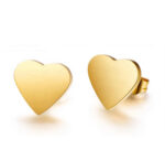 Mini Heart Stud Earrings
