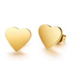 Mini Heart Stud Earrings