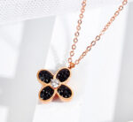 Red and Black Reversible Necklace - Image 3