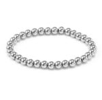 Gold Beaded Elastic Bracelet - Image 2