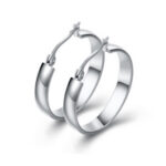 Silver Hoop Earrings