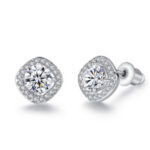 Square Stud Earrings