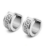 Stainless Steel Silver Earrings