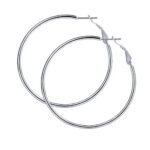 Stainless Steel Hoop Earrings