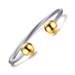 Stainless Steel Cuff Bracelet - Image 2