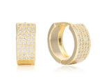 Wide Hoop Earrings